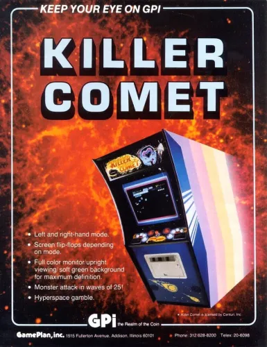 Portada de Killer Comet