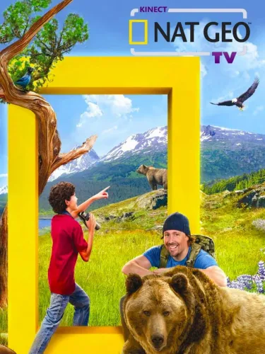 Portada oficial del videojuego Kinect Nat Geo TV