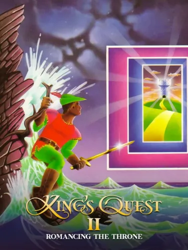 Portada oficial del videojuego King’s Quest II: Romancing the Throne