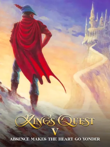 Portada de King’s Quest V: Absence Makes the Heart Go Yonder!