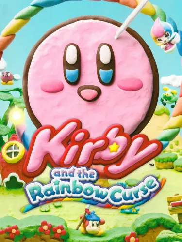 Portada de Kirby and the Rainbow Curse