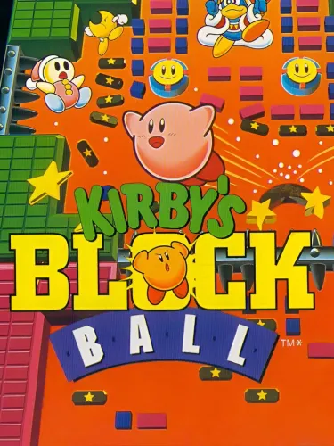Portada de Kirby’s Block Ball