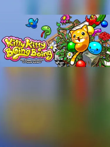 Portada de Kitty Kitty Boing Boing: the Happy Adventure in Puzzle Garden!