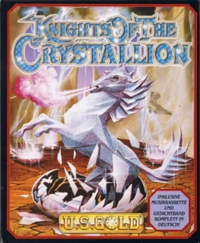 Portada oficial del videojuego Knights of the Crystallion