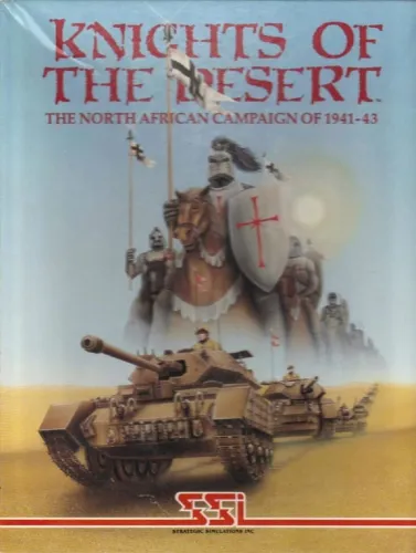 Portada de Knights of the Desert