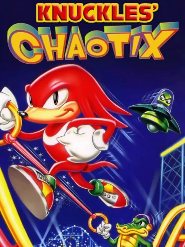 Portada de Knuckles’ Chaotix