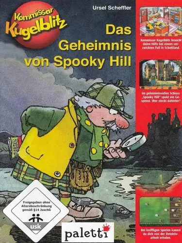 Portada de Kommissar Kugelblitz: Das Geheimnis von Spooky Hill