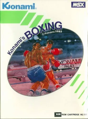 Portada de Konami’s Boxing