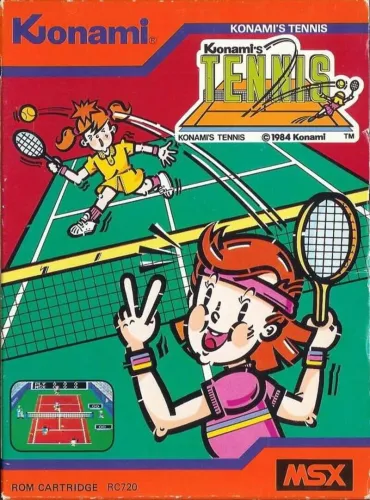 Portada de Konami’s Tennis