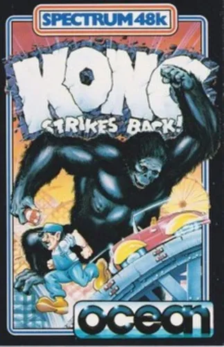 Portada de Kong Strikes Back!