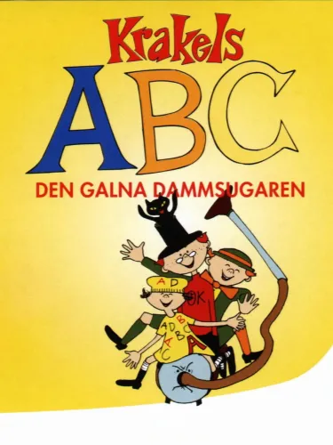 Portada de Krakels ABC: Den galna dammsugaren