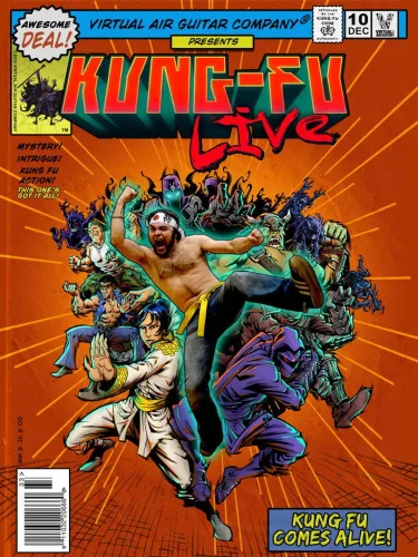 Portada de Kung-Fu Live
