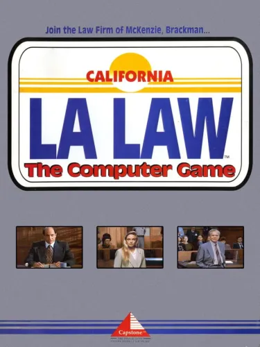 Portada de L.A. Law: The Computer Game