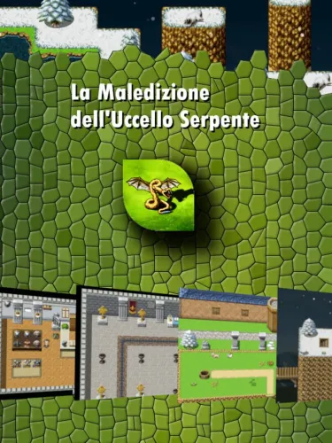 Portada de La Maledizione dell’Uccello Serpente