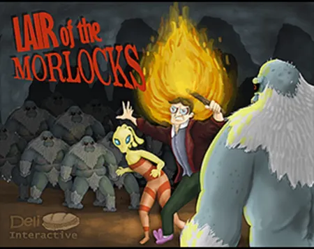Portada oficial del videojuego Lair of the Morlocks