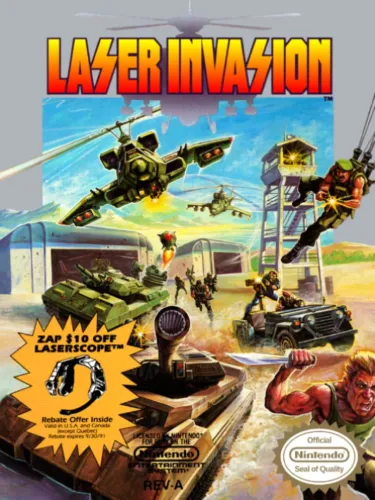 Portada de Laser Invasion