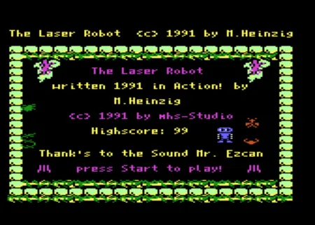 Portada de Laser Robot