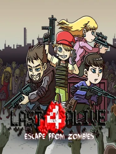 Portada de Last 4 Alive: Escape From Zombies