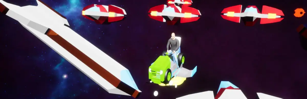 Lawnmower Game: Space Fight