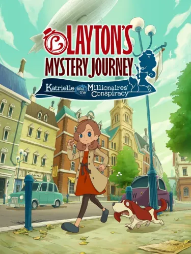 Portada de Layton’s Mystery Journey: Katrielle and the Millionaire’s Conspiracy