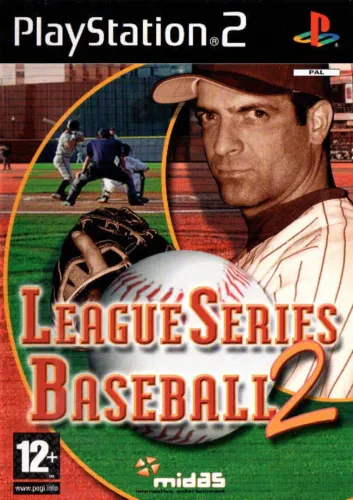 Portada oficial del videojuego League Series Baseball 2