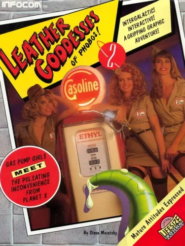 Portada de Leather Goddesses of Phobos 2: Gas Pump Girls Meet the Pulsating Inconvenience from Planet X!