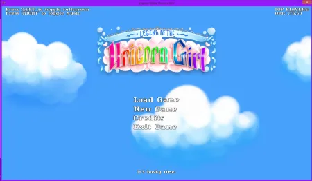 Portada de Legend of the Unicorn Girl