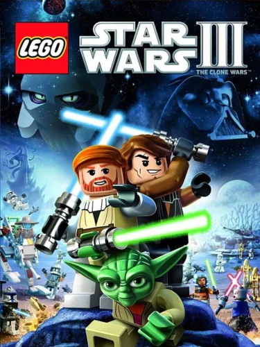 Portada de LEGO Star Wars III: The Clone Wars
