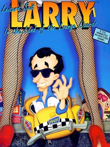 Portada de Leisure Suit Larry 1: In the Land of the Lounge Lizards