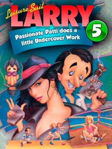 Portada de Leisure Suit Larry 5: Passionate Patti Does a Little Undercover Work