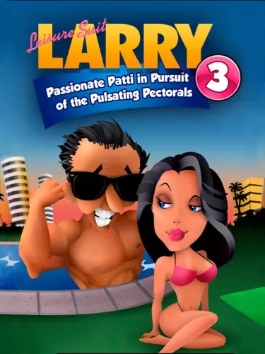 Portada de Leisure Suit Larry III: Passionate Patti in Pursuit of the Pulsating Pectoral