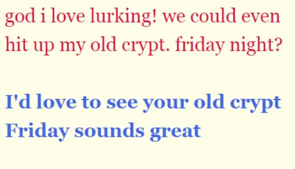 Lesbian Vampire Dating Online