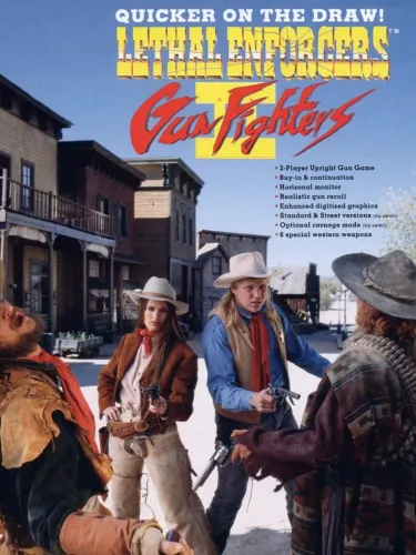 Portada de Lethal Enforcers II: Gun Fighters