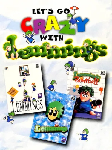 Portada de Let’s Go Crazy with Lemmings