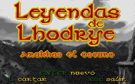 Portada de Leyendas de Lhodrye: Arakhas el Oscuro