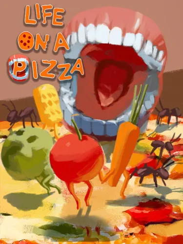 Portada oficial del videojuego Life on a Pizza