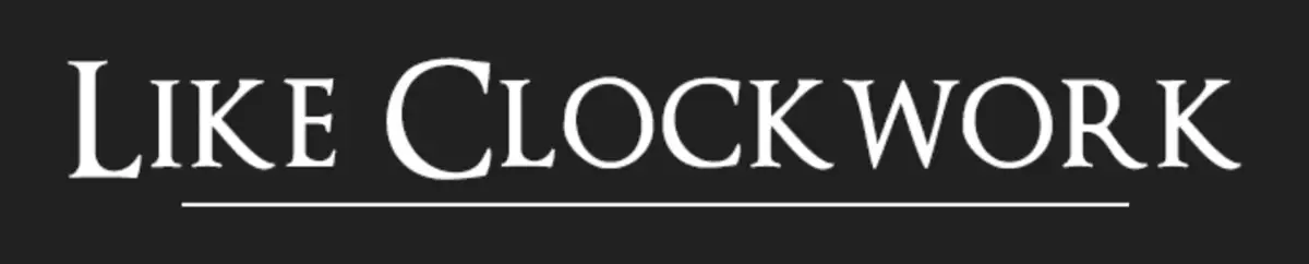 Portada de Like Clockwork