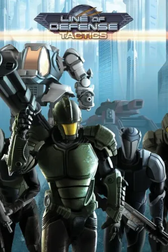 Portada oficial del videojuego Line of Defense Tactics