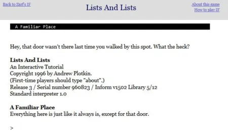 Portada de Lists and Lists