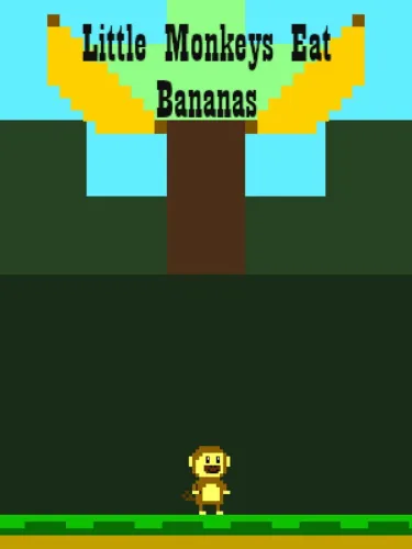 Portada de Little Monkeys Eat Bananas