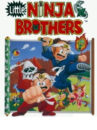 Portada de Little Ninja Brothers