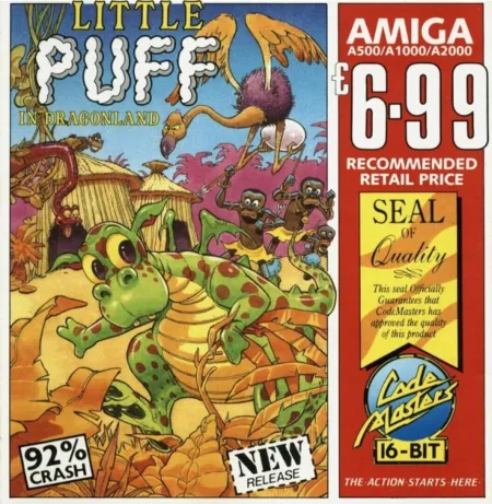 Portada de Little Puff in Dragonland