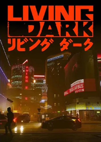 Portada de Living Dark