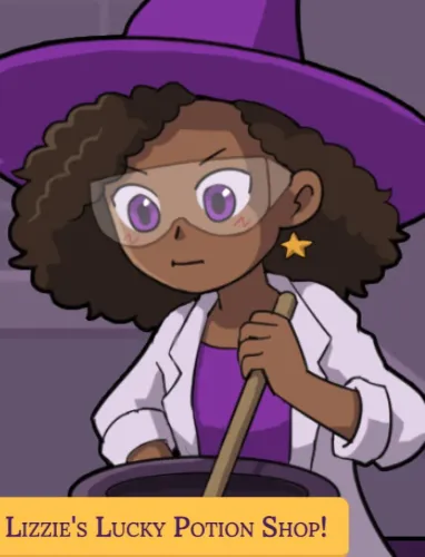 Portada de Lizzie’s Lucky Potion Shop
