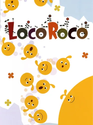 Portada oficial del videojuego LocoRoco