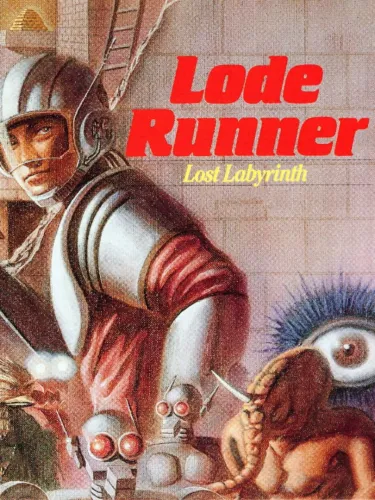 Portada oficial del videojuego Lode Runner: Lost Labyrinth