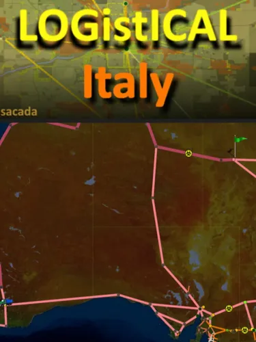 Portada oficial del videojuego Logistical: Italy