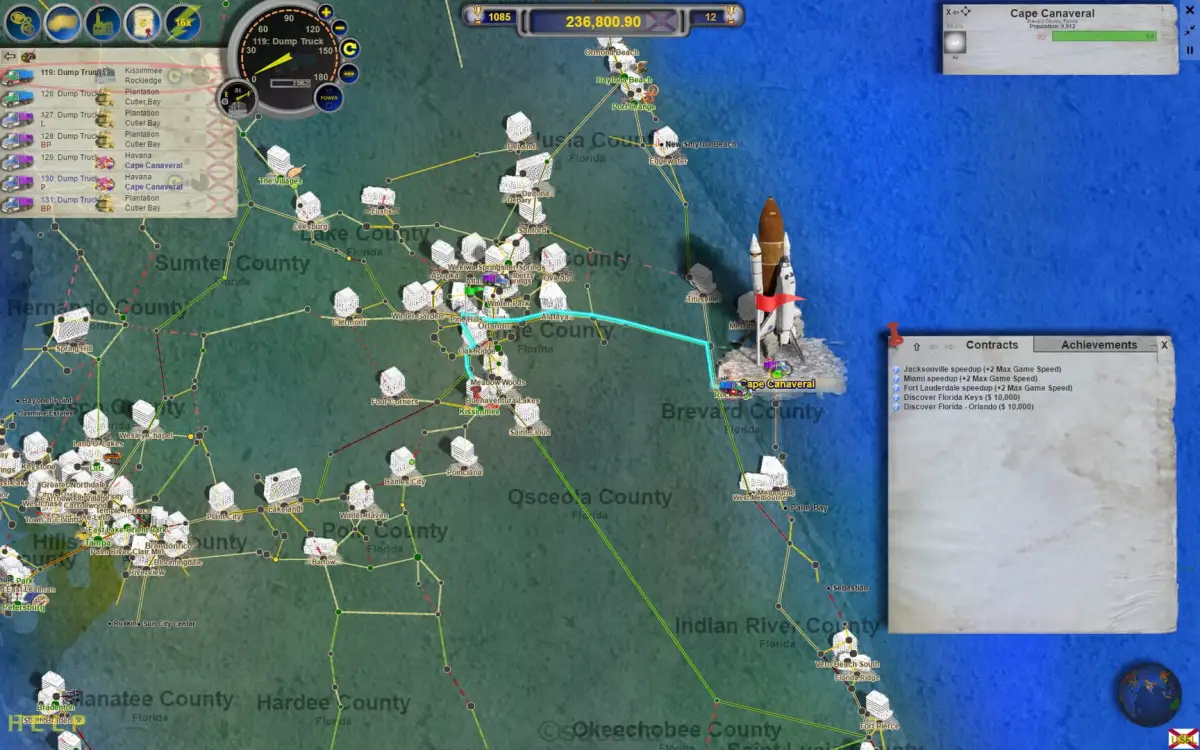 Logistical: USA – Florida