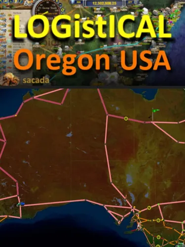 Portada oficial del videojuego Logistical: USA – Oregon