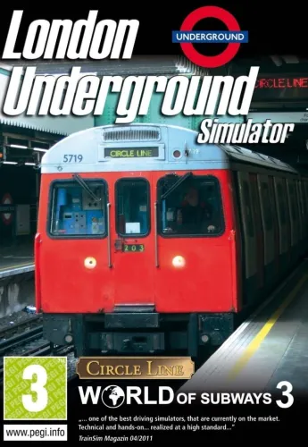 Portada de London Underground Simulator – World of Subways Vol.3